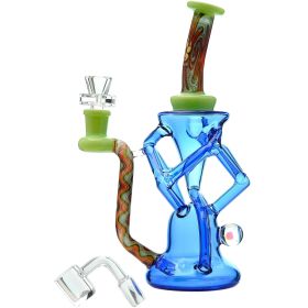 QUAD WIGWAG RECYCLER WITH OPAL (Color: MGR+BLD)